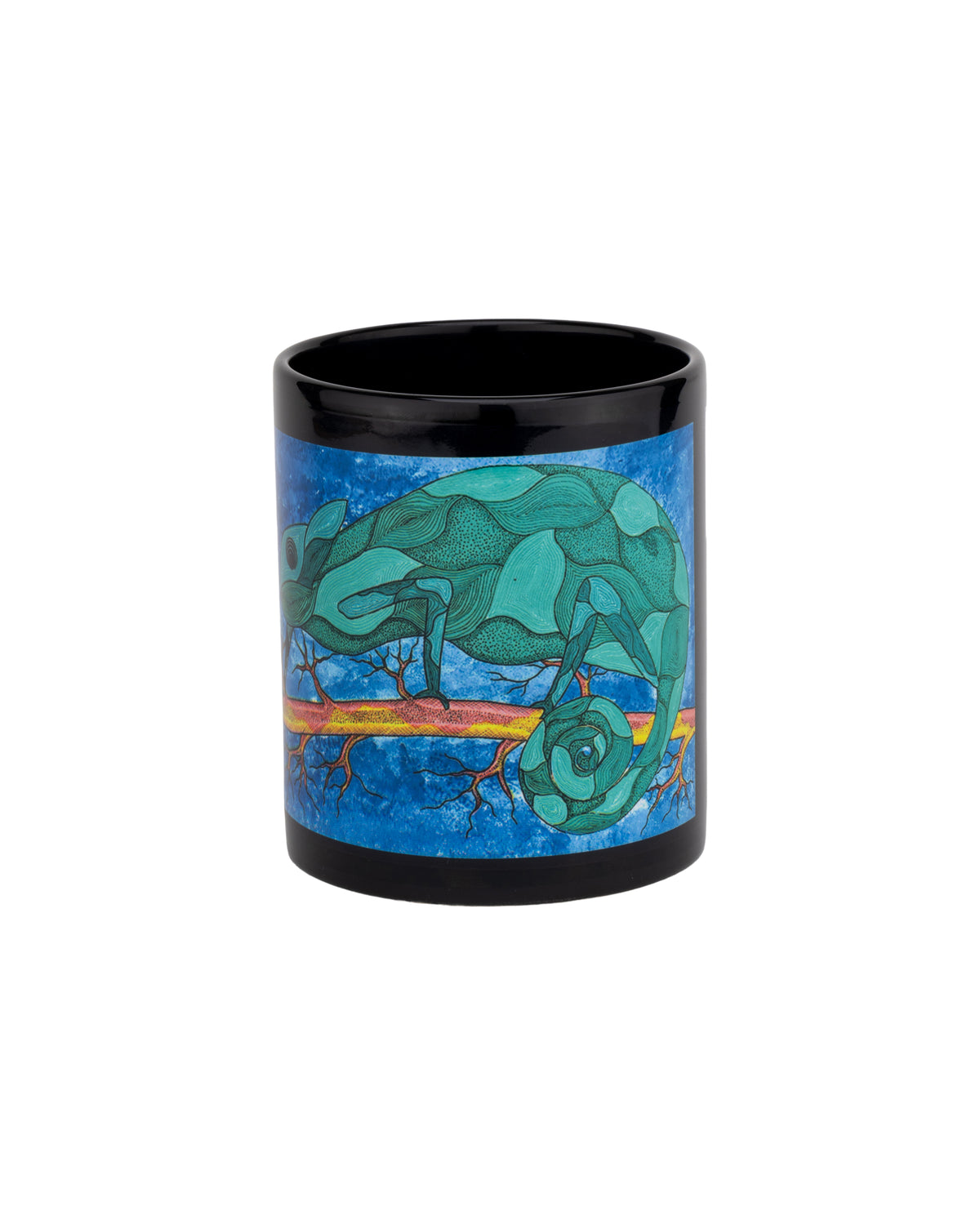 Ceramic Art Mug - Chameleon