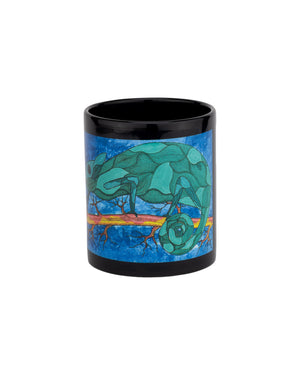 Ceramic Art Mug - Chameleon