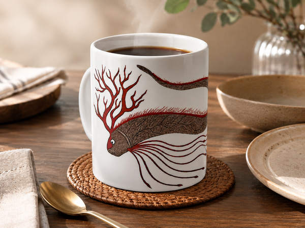 Ceramic Art Mug - Mystic Oarfish