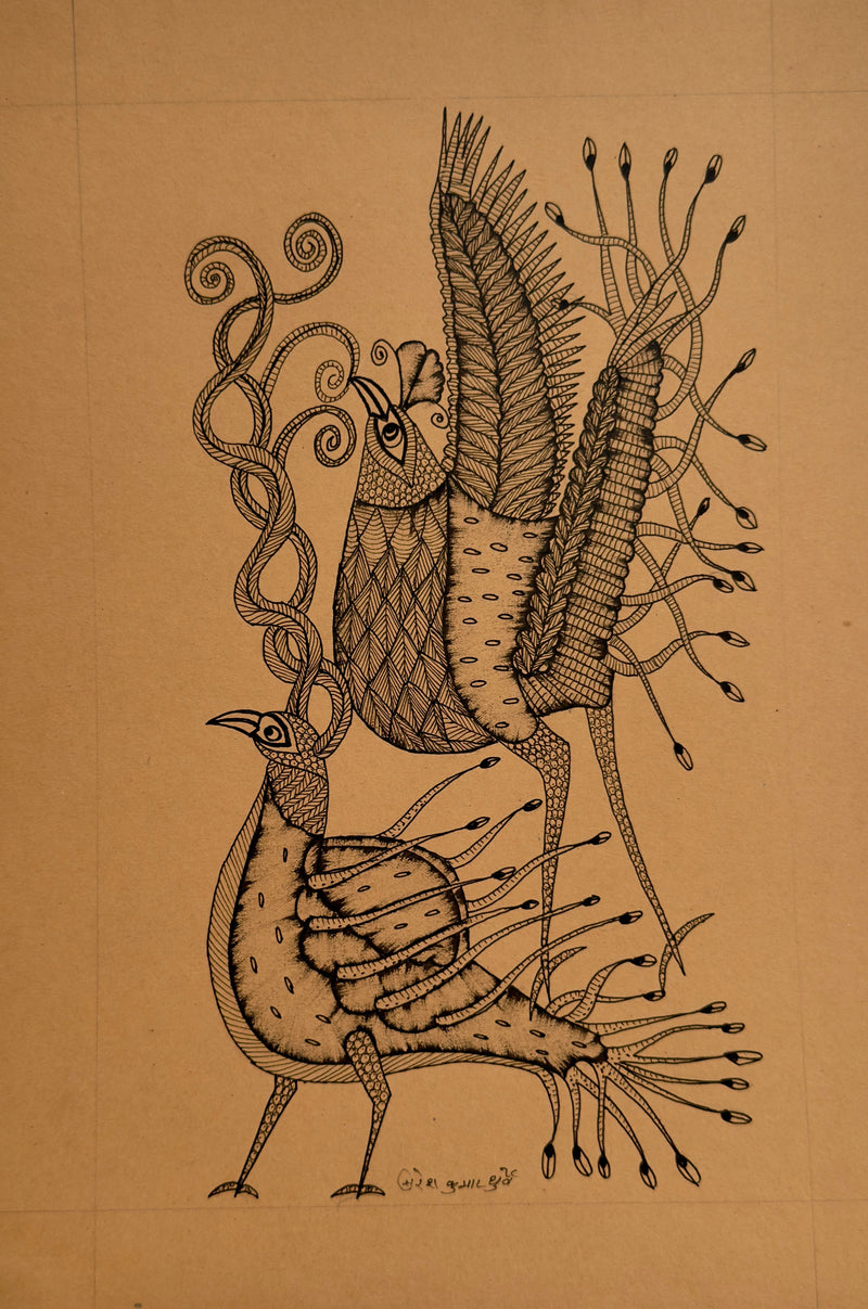 Mor Morni (Peacock and Peahen)