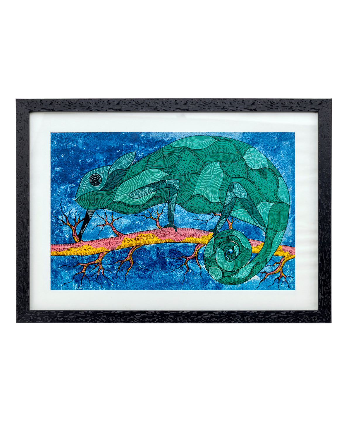Art Print Frame - Chameleon (Large)